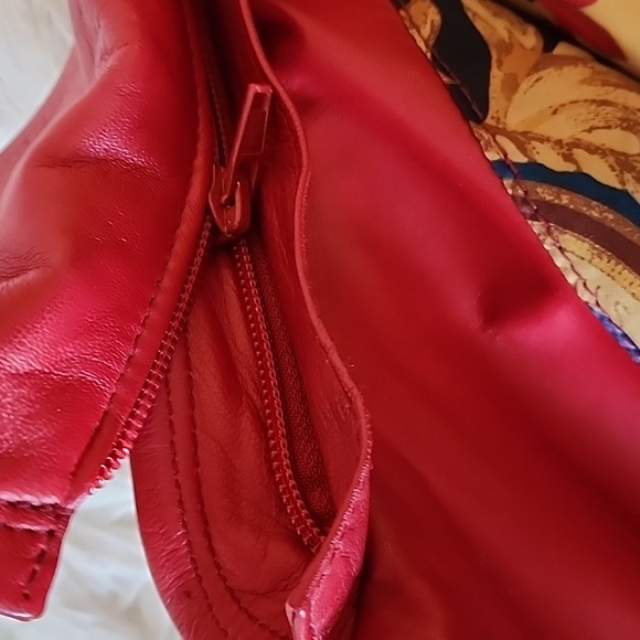 RICARD PELLS BARCELONA Men's Red 100%  Leather Jacket Made In Spain - Picture 16 of 16